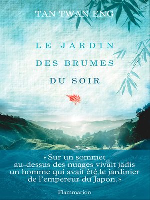 cover image of Le jardin des brumes du soir
